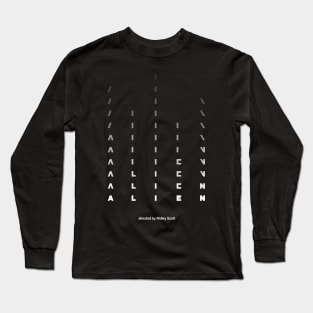 Alien Movie Title Sequence Long Sleeve T-Shirt